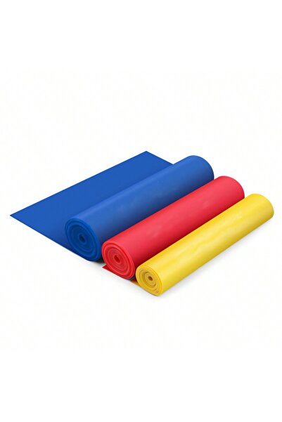 Choice حزام مقاومة متعدد الاستخدامات مكون من 3 قطع، مناسب للتدريب البدني، وال...