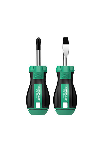 Choice Both BaoLian Mini Portable Screwdriver Slotted/Phillips Head Non-Slip ...