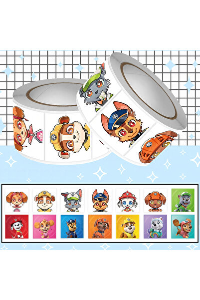 PAW PATROL 500pcs 500pcs Cute Cartoon Sealing Stickers Cute Graffiti Statione...