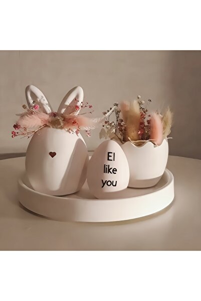 Choice 3pcs-Resin 3pcs Easter Rabbit & Eggshell Resin Silicone Mold Set with ...