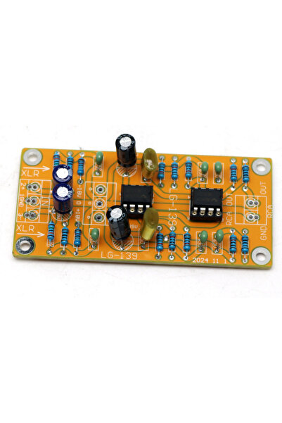 Choice لوحة مضخم صوت مسبق NE5532 ثنائية الدائرة التشغيلية، محول من XLR متوازن...