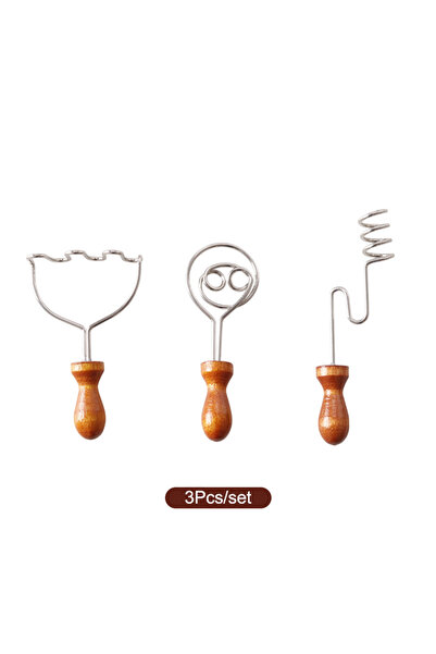 Choice 3 قطع من أدوات المطبخ المصغرة لبيت الدمى بمقياس 1/12، أدوات طبخ الدمى،...