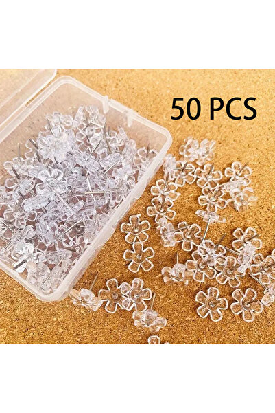 choice2 50 قطعة، 50/100/200 قطعة، دبابيس تثبيت على شكل زهور، دبابيس تثبيت جدا...