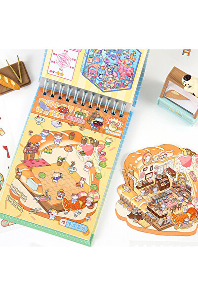 Choice1 2 35 قطعة من ملصقات المناظر الطبيعية ثلاثية الأبعاد الكرتونية يمكنك ص...