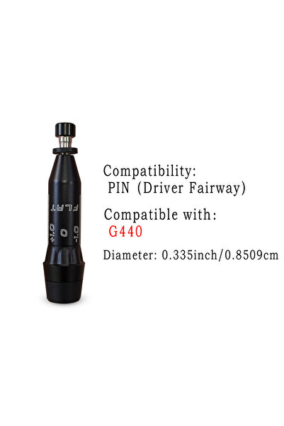 Choice 0.335 Caliber 1pcs Black Aluminum Alloy Golf Shaft Adapter Sleeve forG...