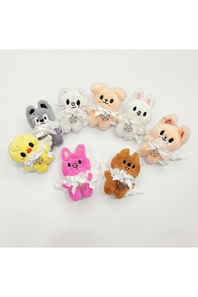 Choice ٨ قطع MR-TS1-8 لعبة حيوانات صغيرة جديدة من ستراي كيدز، ملاك بأجنحة بيض...