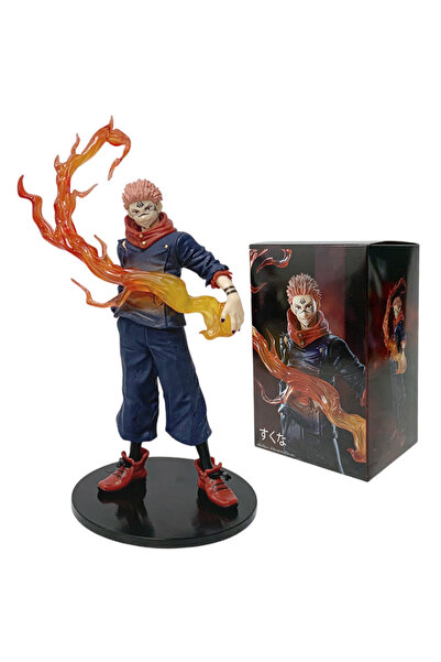 BANDAI مجسم شخصية إيتادوري يوجي من أنمي جوجوتسو كايسن بطول 21 سم، مع علبة، مص...