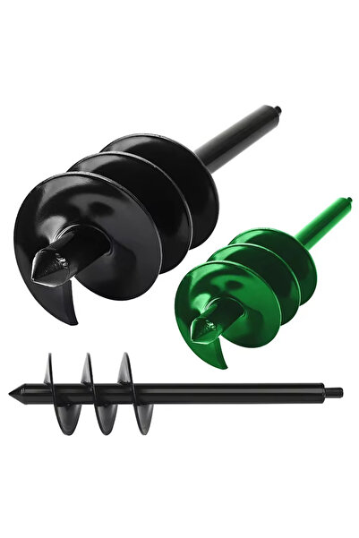 Choice مثقاب حلزوني لزراعة الزهور، مصنوع من الفولاذ الكربوني، متوفر بمقاسين (...