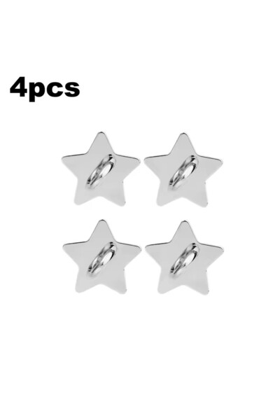Choice4 4PCS A Phone Charm Hook Cell Phone Finger Ring Phone Holder Adhesive ...