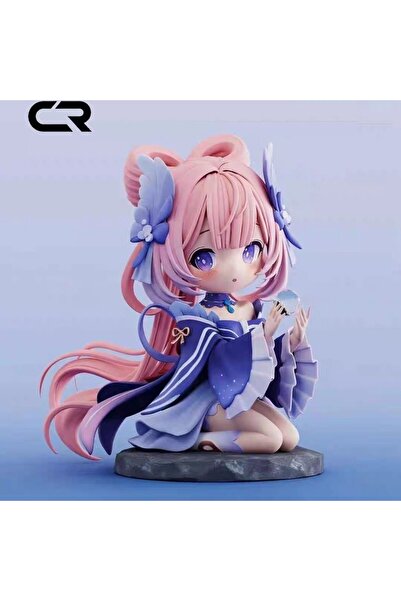 BANDAI لعبة جينشين إمباكت الزرقاء، إصدار Q، قصر المرجان، شينهاي، علبة ملونة ك...