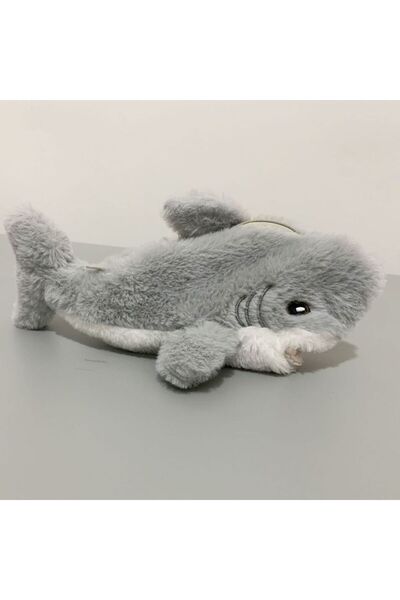 Choice Shark pencil case 1 Pcs Cute Plush Shark Pencil Case Student Stationer...