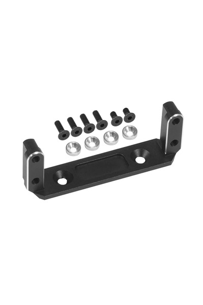 Choice حامل سيرفو من الألومنيوم CNC باللون الأسود - يناسب Axial Capra UTB10 و...