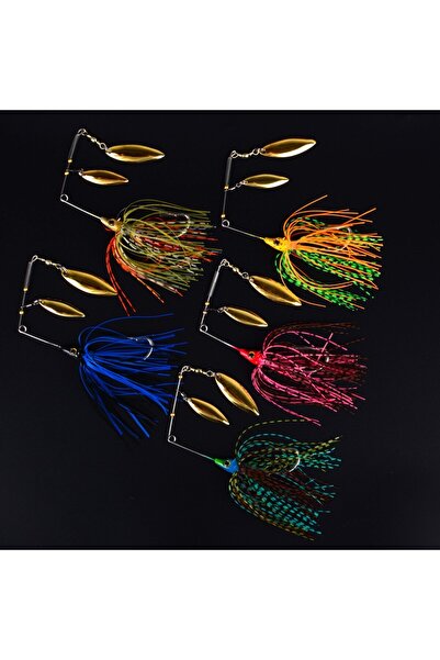 Choice H212-5PCS 5 قطع طعم صيد دوار لصيد سمك القاروص، طعم كرانكبيت، أدوات صيد...