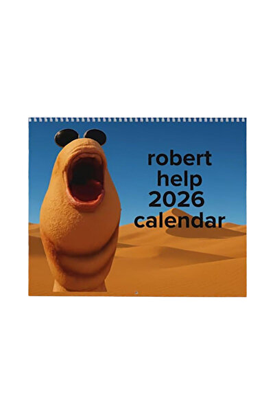 Choice A Marcus The Worm 2026 Wall Calendar Funny Character Poster Style Date...