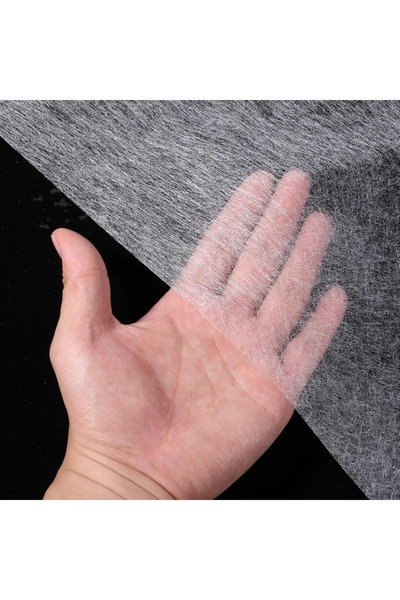 Choice WHITE Double Sided Fusible Web White Iron-On Adhesive Non-Woven Fusibl...