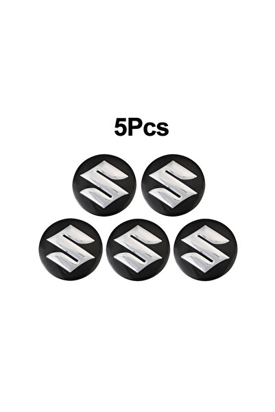 Suzuki 5 قطع من ملصقات مفاتيح السيارة عن بعد مقاس 14 مم، مصنوعة من الألومنيوم...