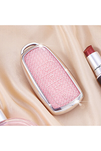 Choice5 A Pink Luxury Diamond Pattern TPU for Chery Jaecoo J7 J8 7 Tiggo 8plu...