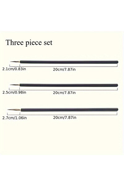 Choice طقم من ثلاث قطع: طقم واحد/طقم من ثلاث قطع من أقلام الخطاف والحلقة، كبي...