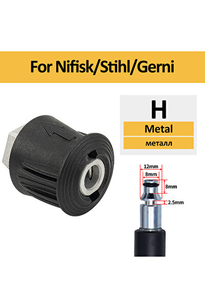 Choice محول وصلة خرطوم غسالة الضغط المعدنية من نيلفيسك، محول مخرج غسالة الضغط...