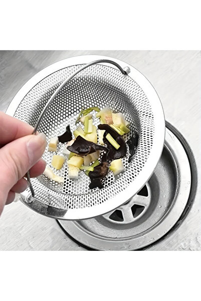 Choice 110mm silvery Premium Stainless Steel Kitchen Sink Strainers Anti-Clog...