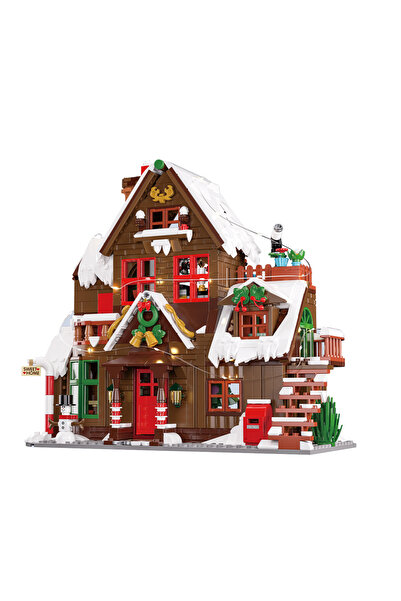 Choice لا يوجد صندوق أصلي. مجموعة بناء منزل خبز الزنجبيل من قرية الشتاء الإبد...