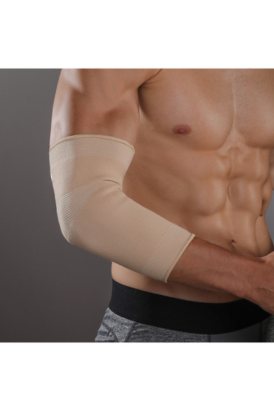 Choice كم ضاغط داعم للمرفقين، بيج مقاس XL، قطعة واحدة، مناسب للرجال والنساء، ...