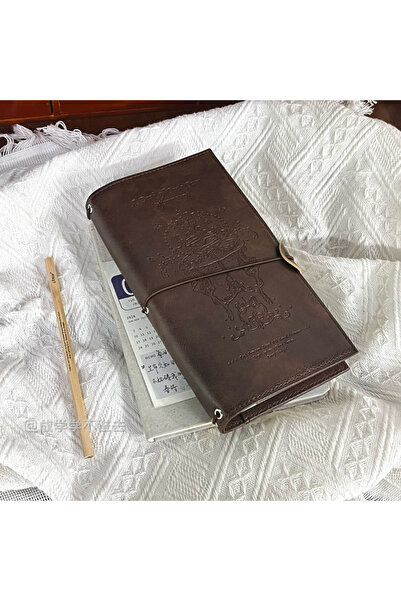 Choice قطعة واحدة - 60 صفحة، دفتر يوميات سفر محمول بتصميم عتيق جديد، عالي الق...