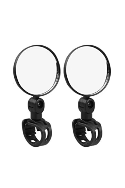 Choice 2Pcs 5cm 1/2PC Bike Mirror 360 Degree Adjustable Rotatable Handlebar M...