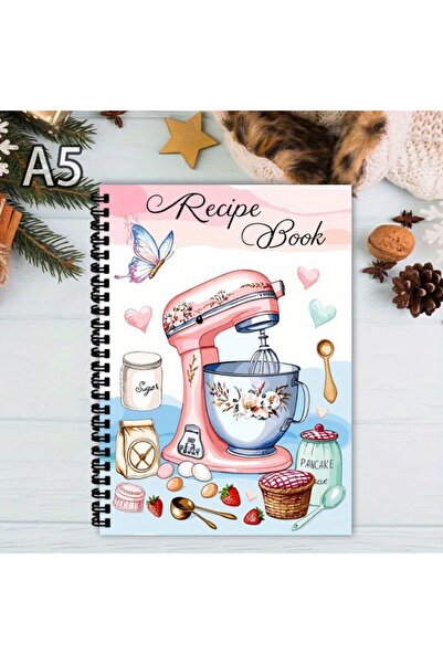 Choice A5 WHITE 2025 New Product Hot Sale Recipe Notebook Daily Handmade Meal...
