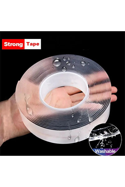 Choice6 شريط نانو لاصق فائق القوة مزدوج الجوانب، شفاف، قابل لإعادة الاستخدام،...