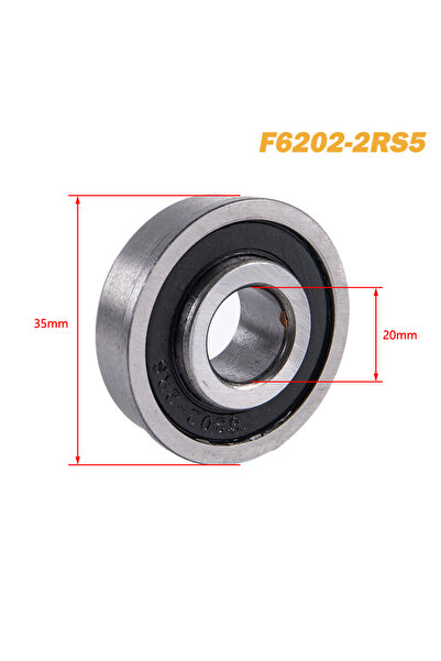 Choice محمل F62022RS5، F6202، F6202RS، F6202-16-2RS، شفة 13×35×11 مم، ABEC-1،...