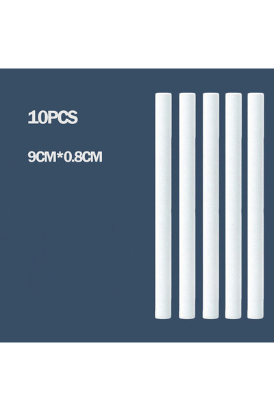 Choice 10pcs L 10/20pcs 8*200/97mm Filters Cotton Swab For USB Air Ultrasonic...