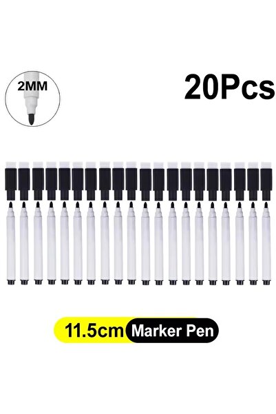 Choice 20Pcs Magnetic Dry Erase Markers with Eraser Cap White Board Marker fo...
