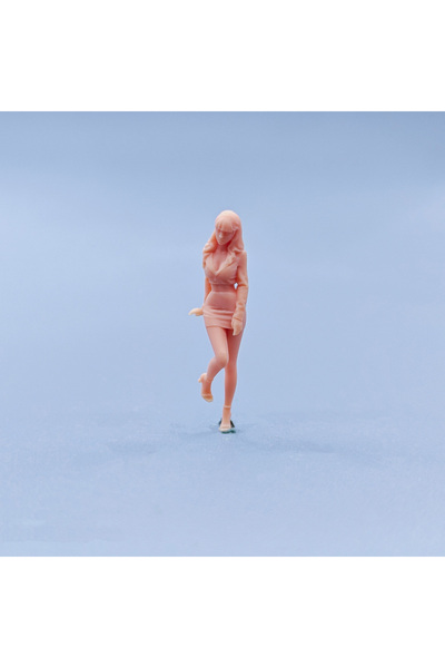 Choice مجسمات مصغرة من الراتنج، بمقياس 1/64، تمثل فتاة بائعة في وضعية الوقوف،...