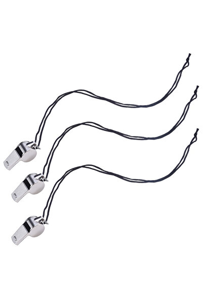 Choice Sliver-3Pc 1/2/3pcs Stainless Steel Whistles Referee Sport Rugby Metal...