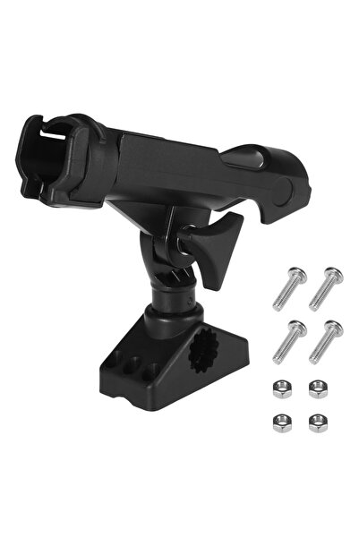 Choice حامل صنارة صيد قابل للتعديل وقابل للدوران 360 درجة من الفولاذ المقاوم ...