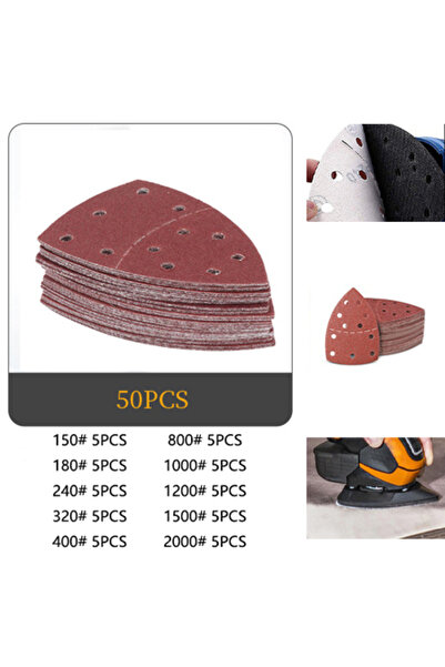 choice2 ٥٠ قطعة، ٤٠/٥٠/٦٠/٨٠ قطعة، ورق صنفرة للفأرة، ١١ فتحة، ورق صنفرة للتفا...