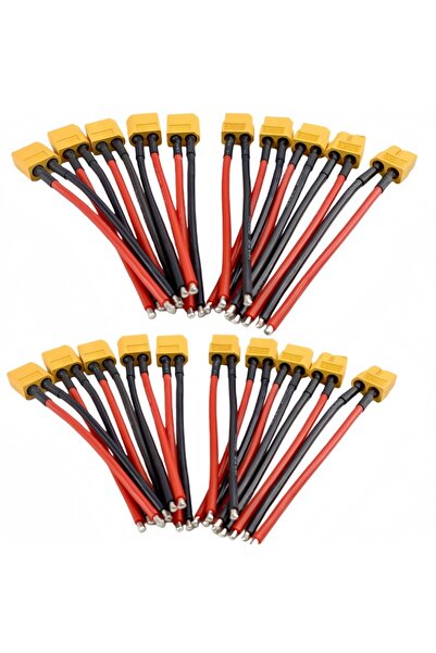 Choice 10 أزواج من موصلات XT60 المتوازية 5/10 لبطاريات XT60 ذات قابس وقاعدة م...