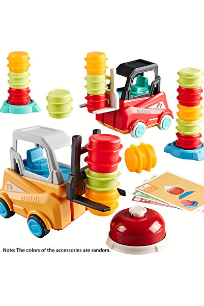 Choice لعبة نقل رافعة شوكية متعددة الألوان للمهندس - لعبة بناء محفزة للعقل مع...