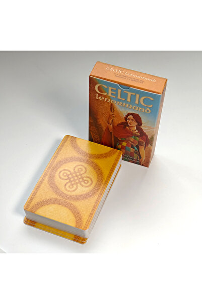 Choice Chocolate Celtic Lenormand Deck 45 Pcs Lenormand Cards 9*6cm Colorful ...