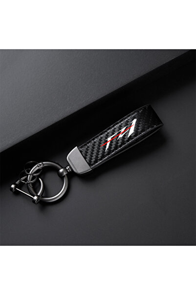 Choice1 Black High-Grade leather Motorcycle Keychain Holder Keyring for YAMAH...