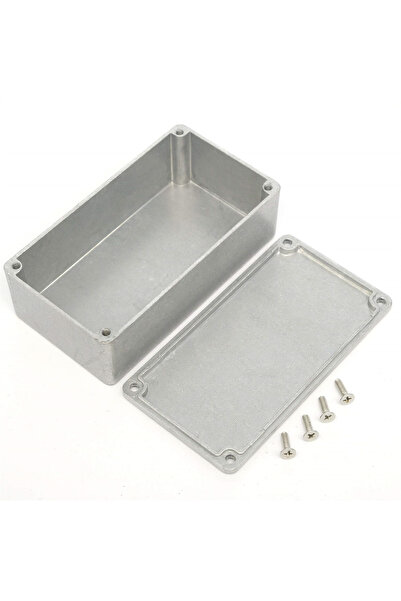 Choice 1590B Aluminum Guitar Effects Enclosure with Matching Mounting Screws ...