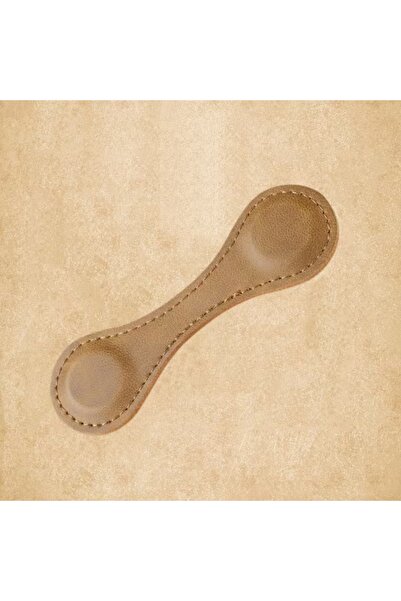 Choice Brown 1PC Vintage Personalized PU Leather Magnetic Bookmark Double-sid...