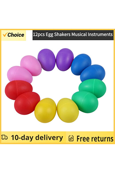 Choice Miwayer 12Pcs Easter Egg Shakers for Kids – Percussion Musical Maracas...