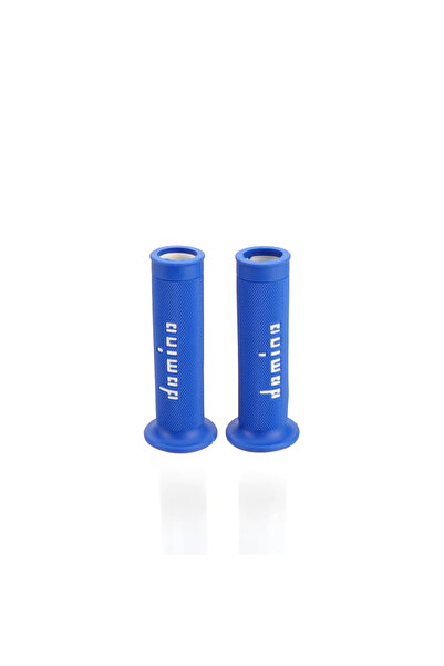 Choice1 مقابض دراجة نارية زرقاء مقاس 7/8 بوصة (22 مم) مقابض مقود دراجة نارية ...