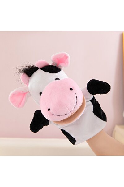 Choice دمى أصابع على شكل يد بقرة، لعبة كرتونية قطيفة، لوازم حفلات، لعبة مفضلة...