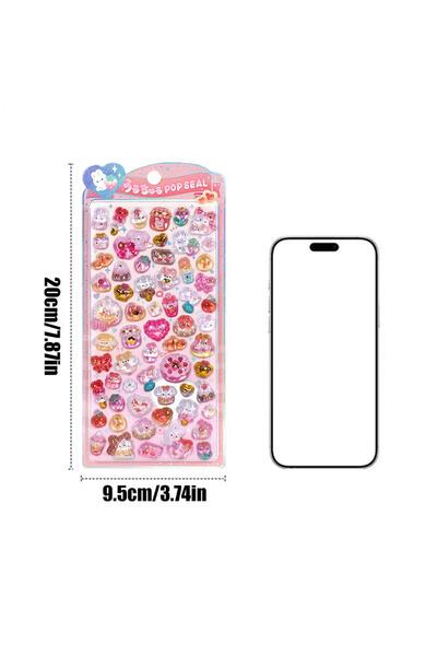 choice2 ملصقات كريستالية ثلاثية الأبعاد للكيك، ملصقات كريستالية من الراتنج، م...