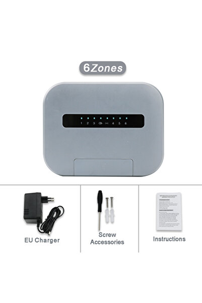 Choice وحدة تحكم بست مناطق، 6/8 محطات، جهاز تحكم ذكي داخلي للرشاشات من Tuya ب...