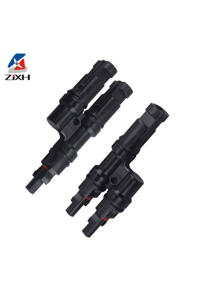 Choice 1 Pair IP67 Solar PV Connector Approved 2 to 1 T Branch Male And Femal...
