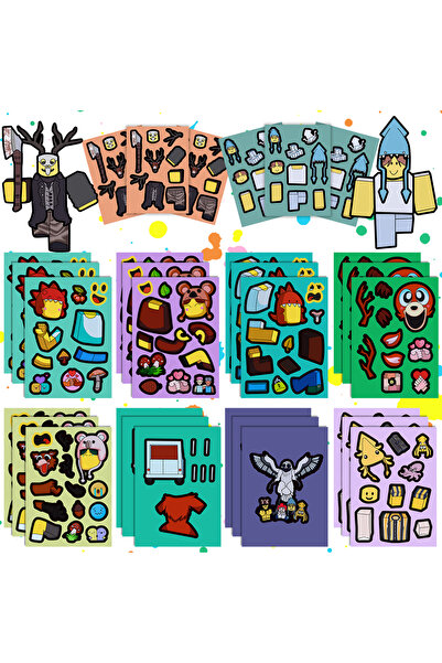 Choice1 30 قطعة 10/30 قطعة ملصقات 99 ليلة في الغابة، ملصقات يمكنك صنعها بنفسك...